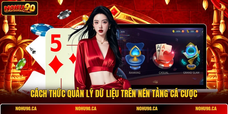 Cách thức quản lý dữ liệu trên nền tảng cá cược